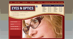 Desktop Screenshot of eyesnoptics.com